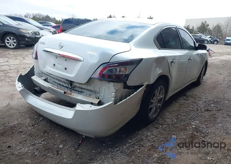 2014 Nissan Maxima 3.5 S z USA, uszkodzony, nr VIN 1N4AA5AP6EC447048